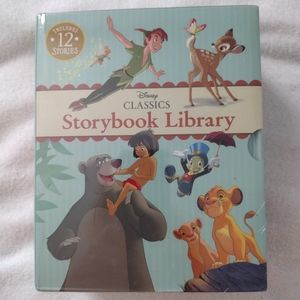 Disney Classics Storybook Library includes 12 story books FACTORY SEALED